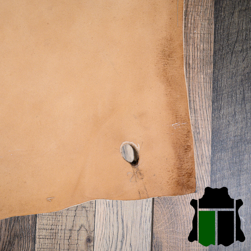 J&FJ Baker & Co Bridle Leather, Oak Bark Tanned